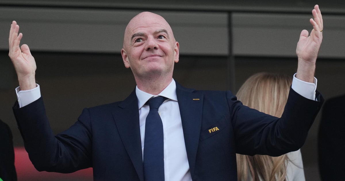 cbsnews.com - Infantino says FIFA will consider hydration breaks at future World Cups: 'Maybe it's good'