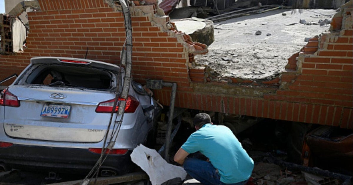 Venezuelan earthquake survivor says he "started to pray" as building shook