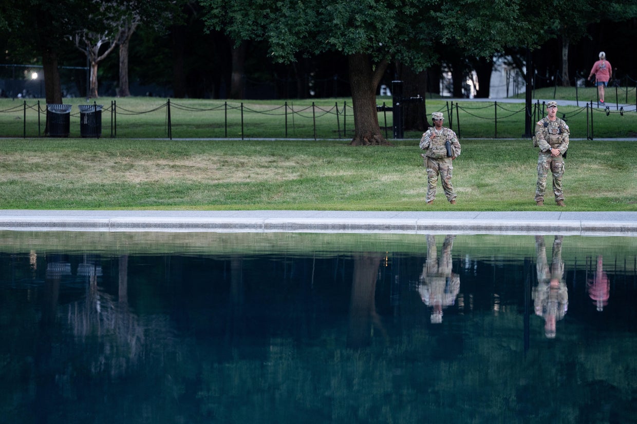 Reflecting Pool liner was cut with knife or razor, National Park ...