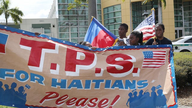 Immigration Activists Hold Rally Urging DHS To Renew Temporary Protected Status For Haitian Immigrants 