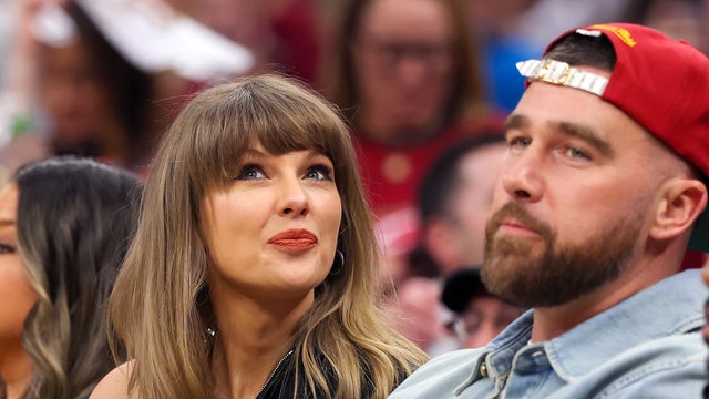 Taylor Swift and Travis Kelce 