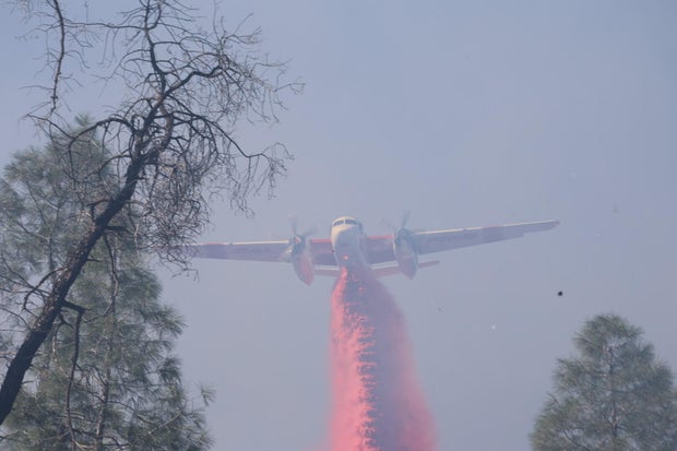 Head Fire in Napa County 