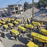 Symbolic funeral held for 61 Hezbollah members killed in Israeli attacks 