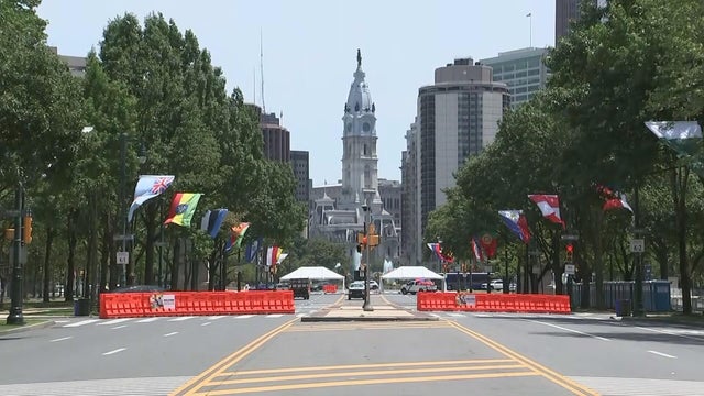 Benjamin Franklin Parkway July 4 preps 