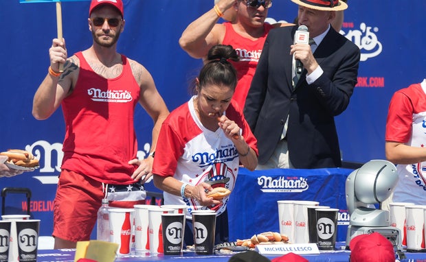 Miki Sudo wins her 11th Nathan's Hot Dog Eating Contest title
