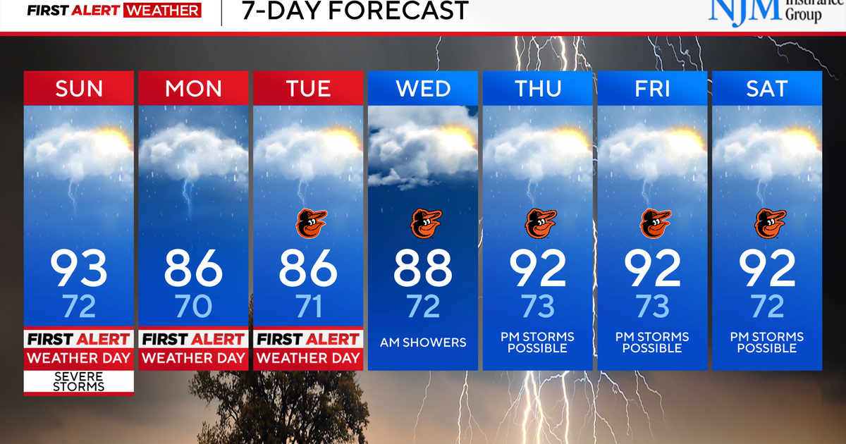 First Alert Weather Day: Severe storms have downed trees, power lines ...