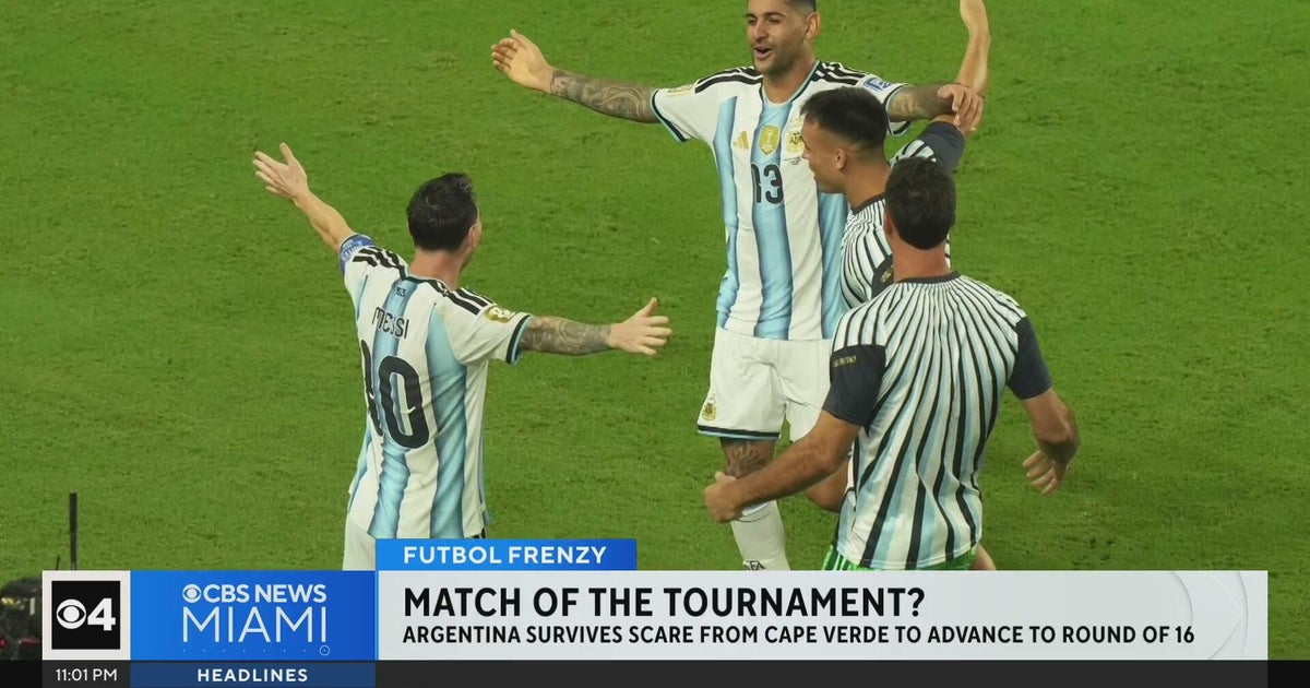 Argentina survives scare from Cape Verde to advance to FIFA World Cup Round of 16