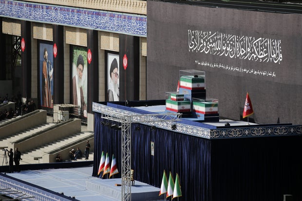 Funeral ceremony held in Tehran for former Iranian Supreme Leader Ali Khamenei 