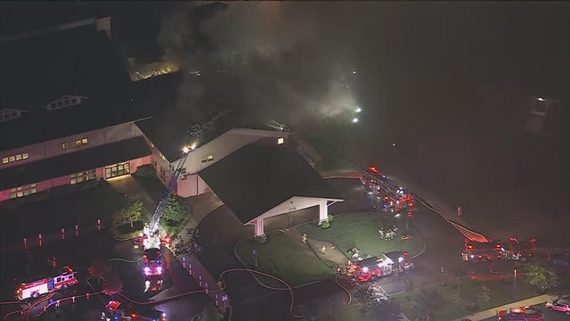 Suspected lightning strike sparks fire at church in Medford, officials say 