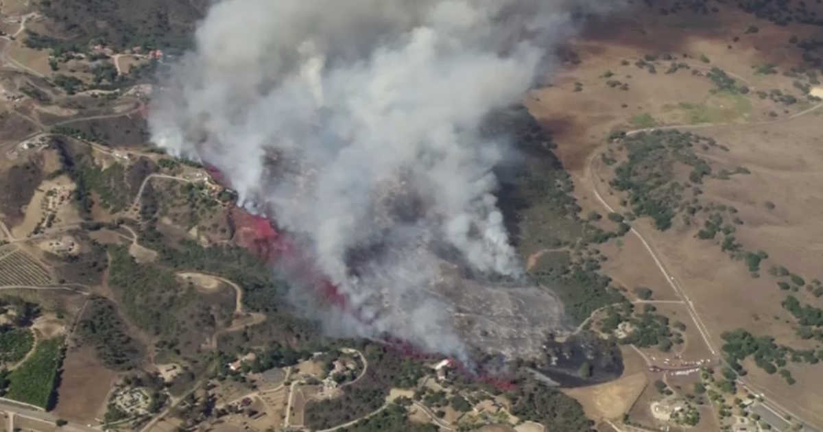 Evacuations downgraded as Riverside County crews battle Volcano Fire near Murrieta