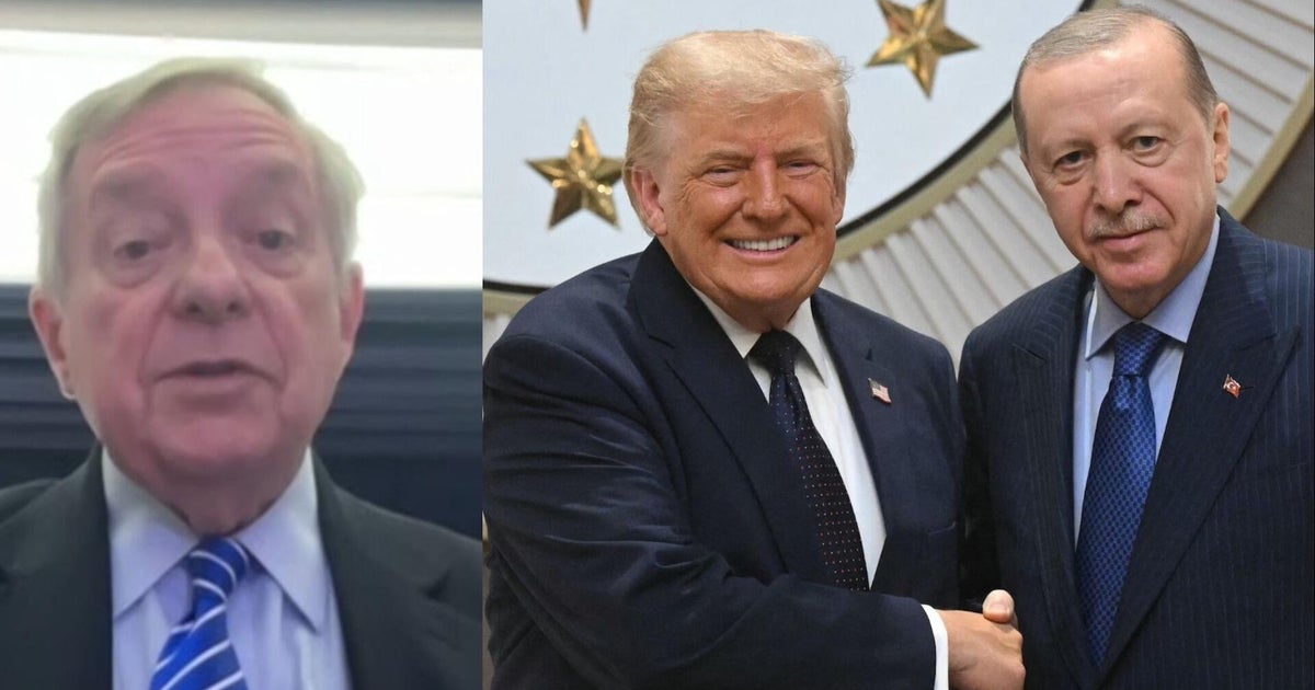 Sen. Dick Durbin reacts to Trump's plan to lift Turkey sanctions