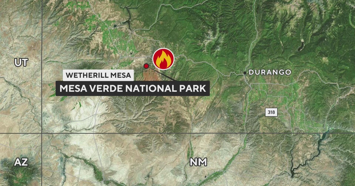 A few areas are closed in Mesa Verde National Park due to a small wildfire