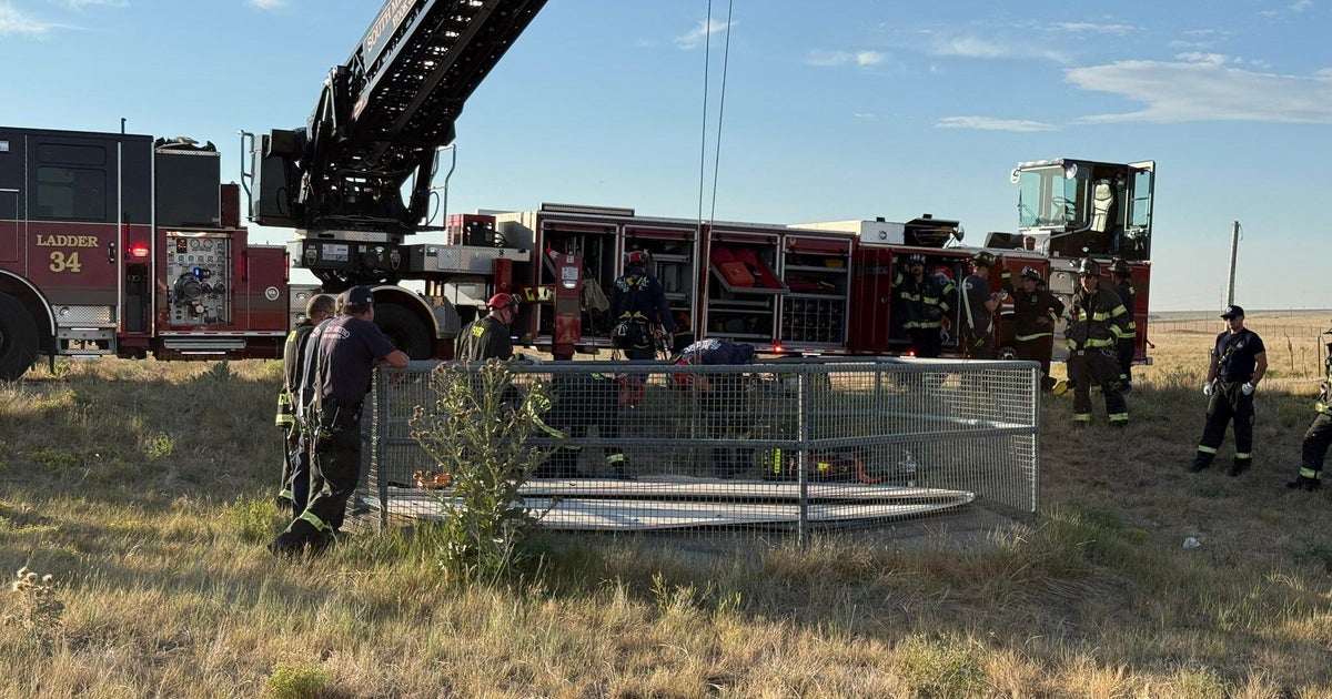 Confined space rescue underway in Colorado near Arapahoe County Fairgrounds