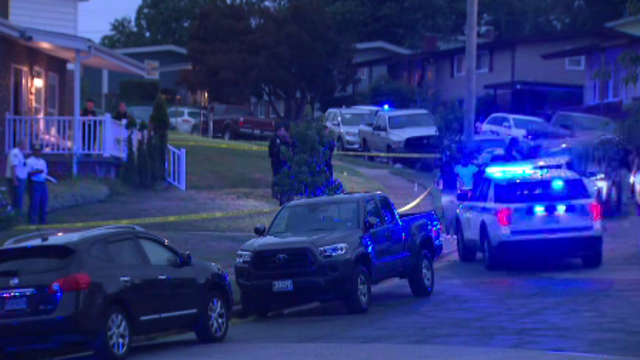 Crime scene police lights 