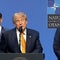 Watch: Trump slams Iran, calls regime "scum" and says he's unsure about deal as NATO summit wraps
