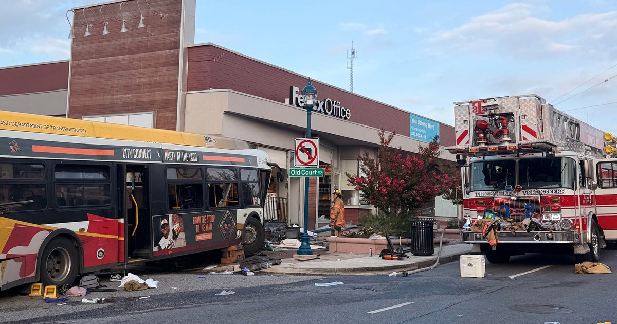 MTA bus crash in Pikesville injures more than 30, one critically