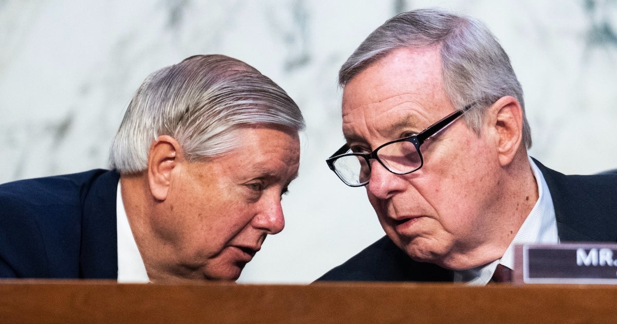Democratic Sen. Dick Durbin says Sen. Lindsey Graham was a "fair-minded person"