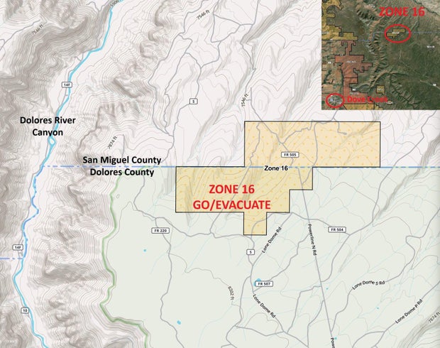 Changing conditions cause expanded evacuation orders for Ferris Fire