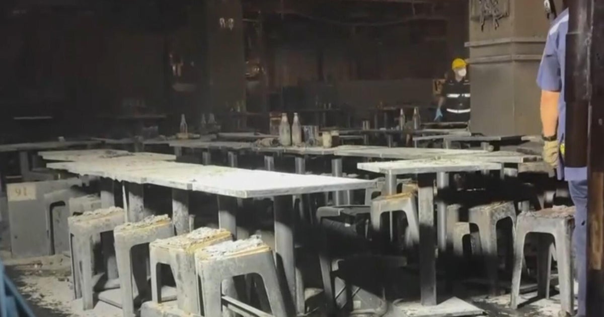 Videos show aftermath of deadly Bangkok bar fire