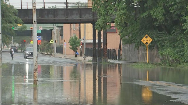 Flooding in Camden, New Jersey 