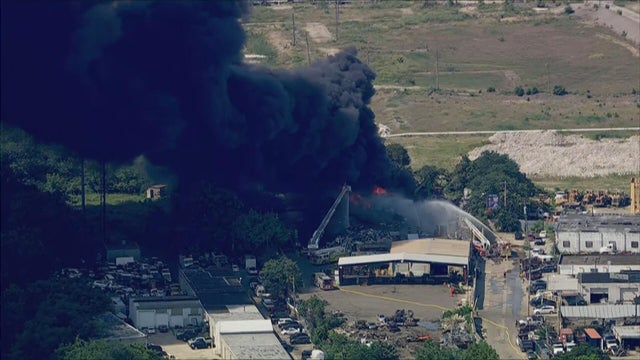 Fire on Lindbergh Avenue in Southwest Philadelphia 