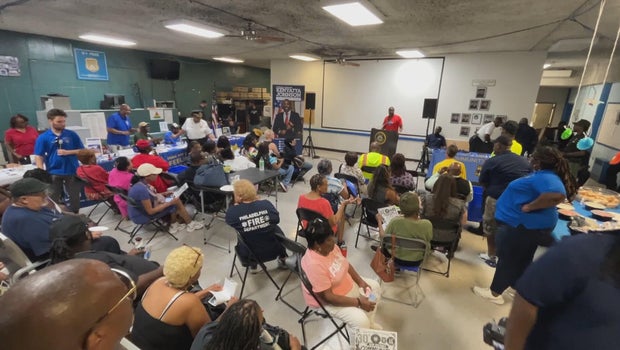 Southwest Philadelphia residents press for answers after 2 recent shootings in neighborhood