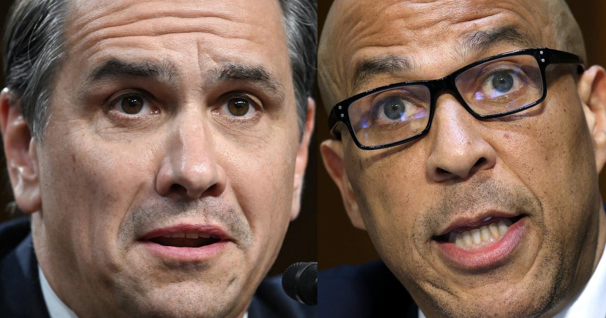 Booker grills Todd Blanche about Ghislaine Maxwell meeting, Paramount-Warner Bros. Discovery merger