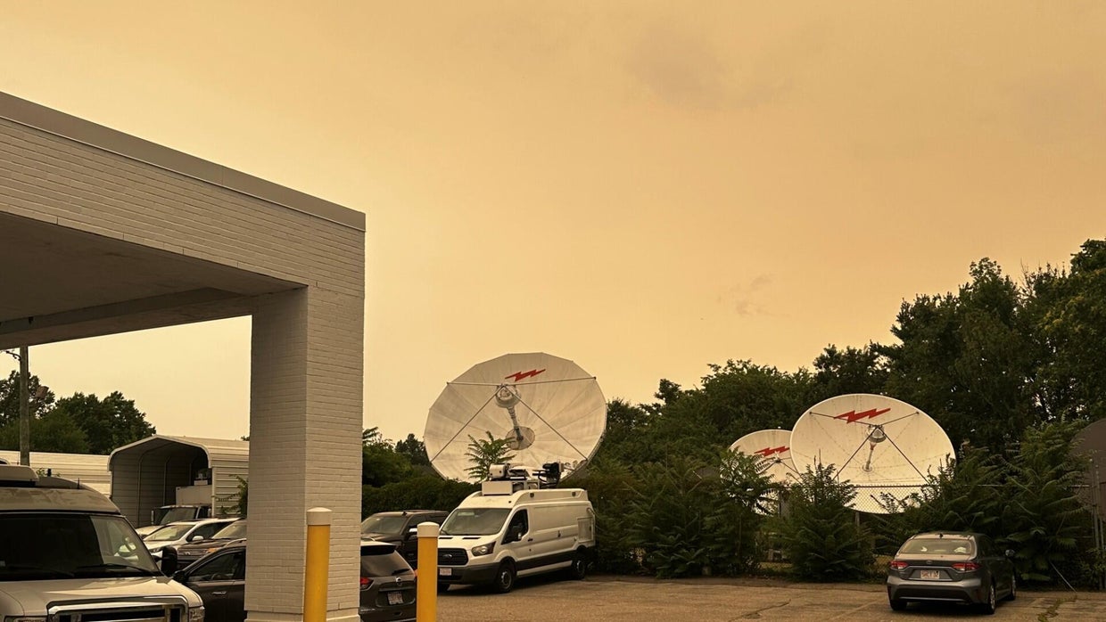 Why is the sky yellow today? Boston air quality 