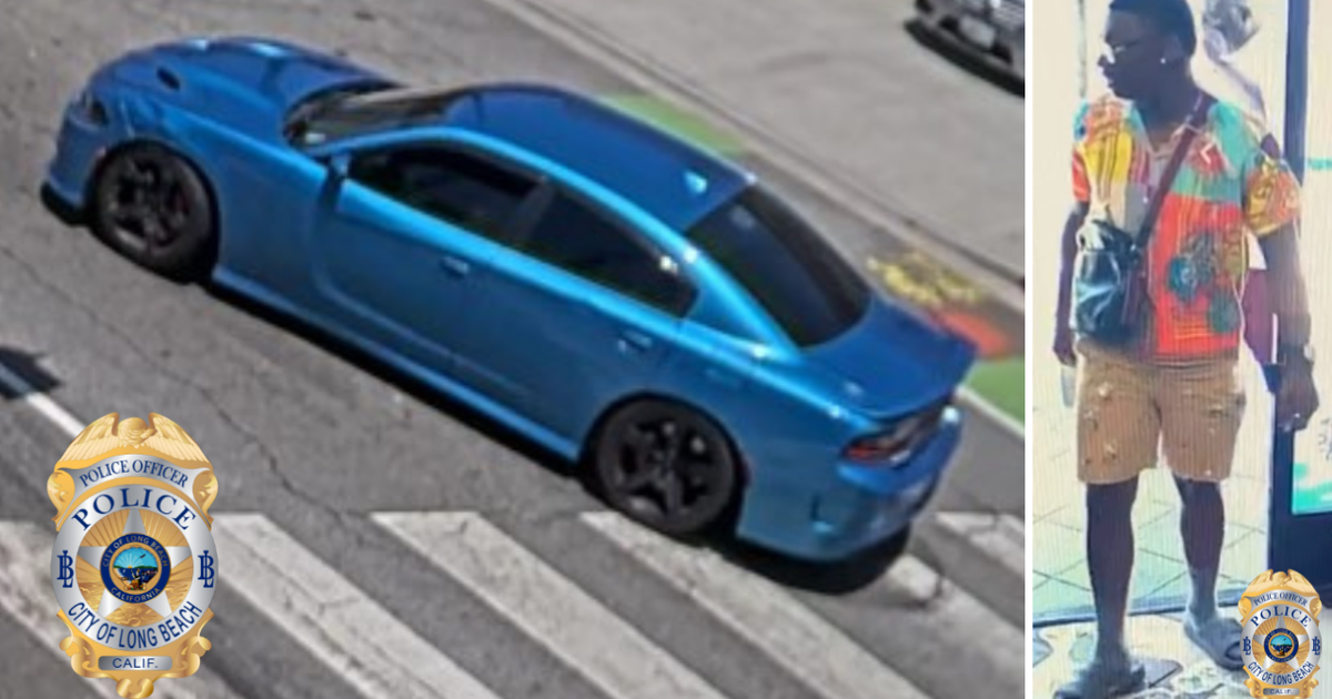 Long Beach police share photos of alleged hit-and-run driver, car involved in June crash