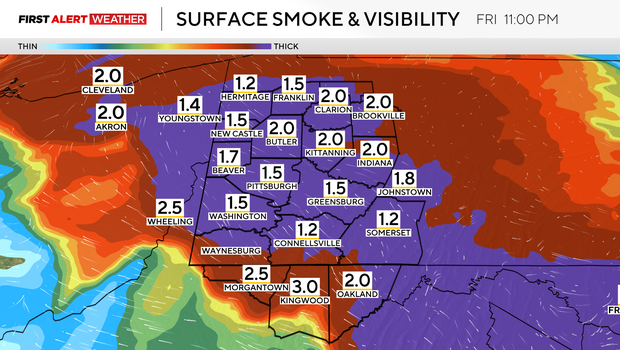 When the wildfire smoke will clear in Pittsburgh, improving air quality