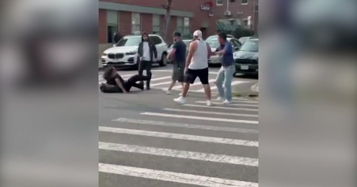 Video shows New York state senator stop violent street fight in Brooklyn