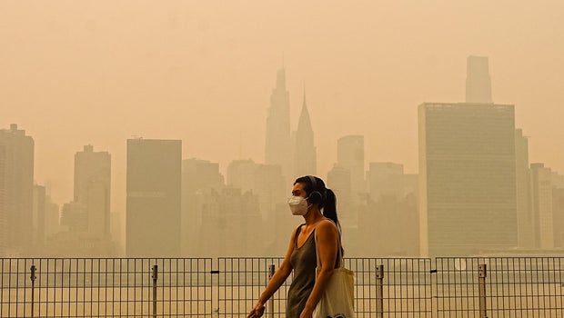 Air quality alert for New Jersey as Canadian wildfire smoke causes hazy skies across the Tri-State
