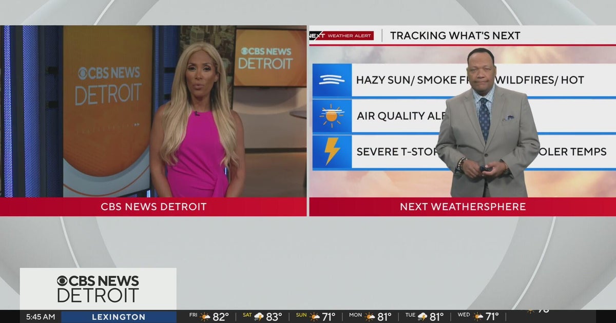 Air Quality Alert Today, Storms Tomorrow