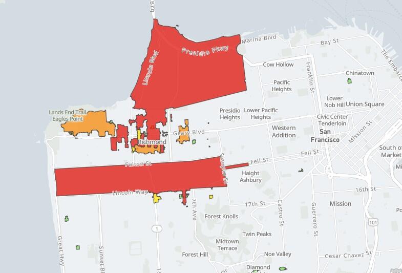 San Francisco power outage affecting thousands of PG&amp;E customers fully restored - CBS San Francisco