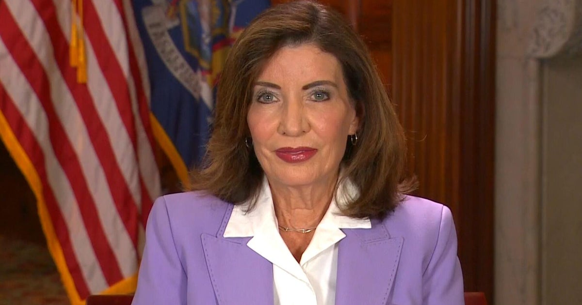 Gov. Kathy Hochul says New York "has to lead" on 1-year, large-scale data center ban