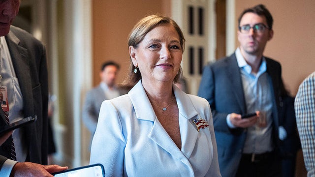 Sen. Darline Graham makes her way to a swearing in ceremony in the U.S. Capitol on July 14, 2026. 