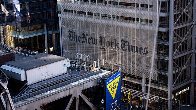 The New York Times Building in Manhattan 