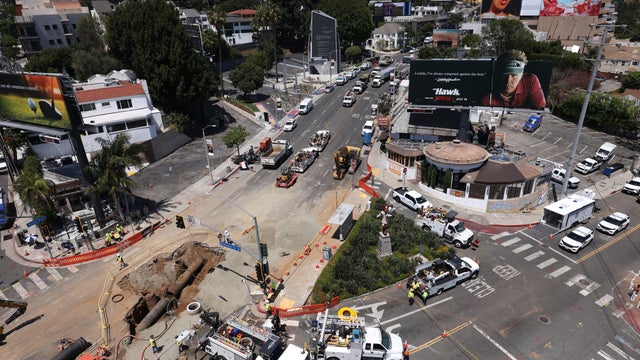 Residents deal with water main break in West Hollywood 