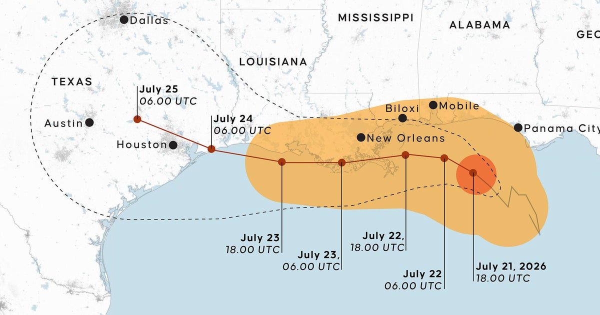 Tropical Storm Bertha closes in on Gulf Coast with up to 4 ft of storm surge expected