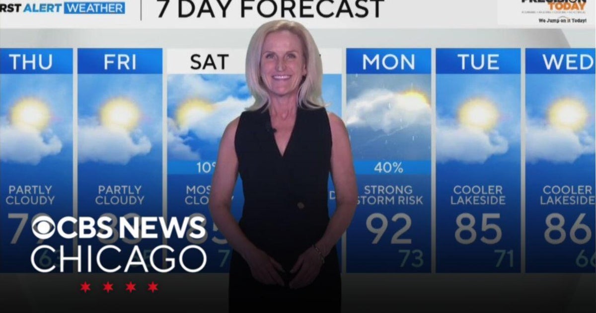 Another crisp day in store for Thursday in Chicago