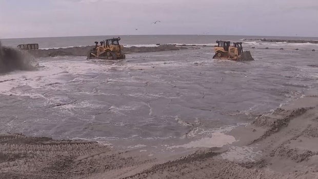 Sections of Ocean City beaches remain closed for multi-million dollar beach replenishment project