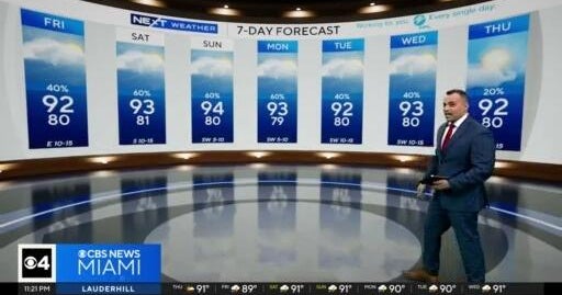Rain chances increasing across South Florida as we head into the weekend