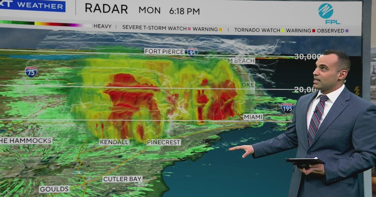 NEXT Weather Alert: Strong storms pound South Florida