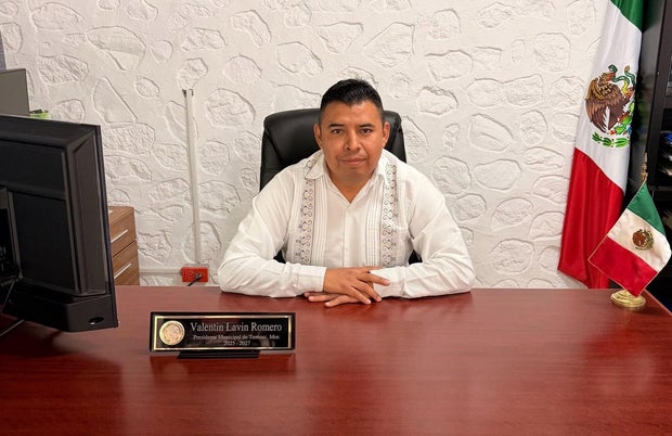 Widow of murdered mayor arrested in extortion case in Mexico