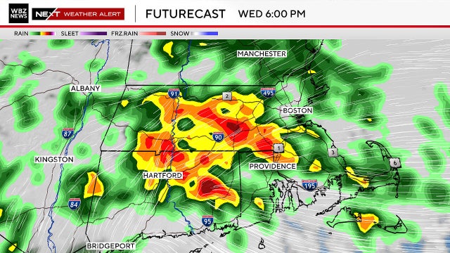 Wednesday rain 