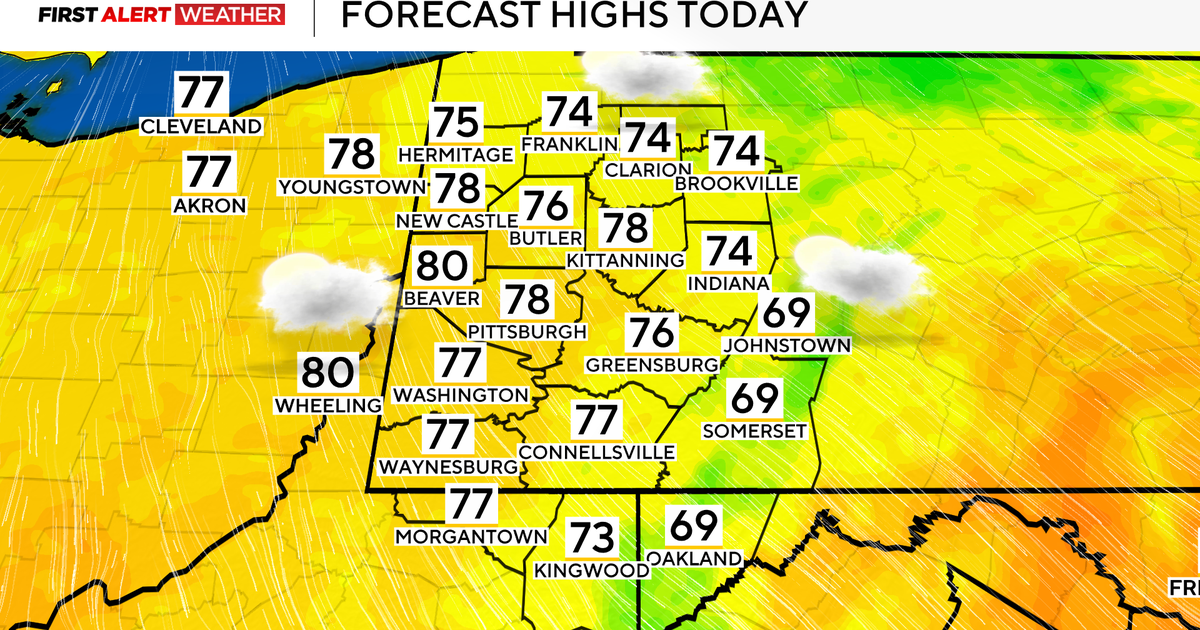 Dry and seasonable conditions continue in Pittsburgh before weekend rain chances