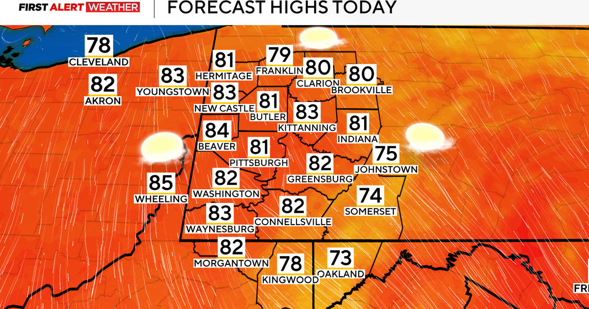 Warm afternoons and cool nights end the month of July in Pittsburgh