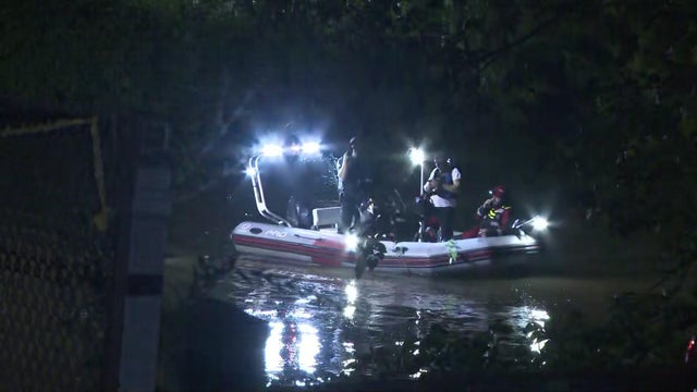 Passaic River search scene 