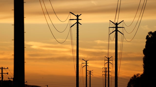 Southern California Edison Power Lines In Ventura County 