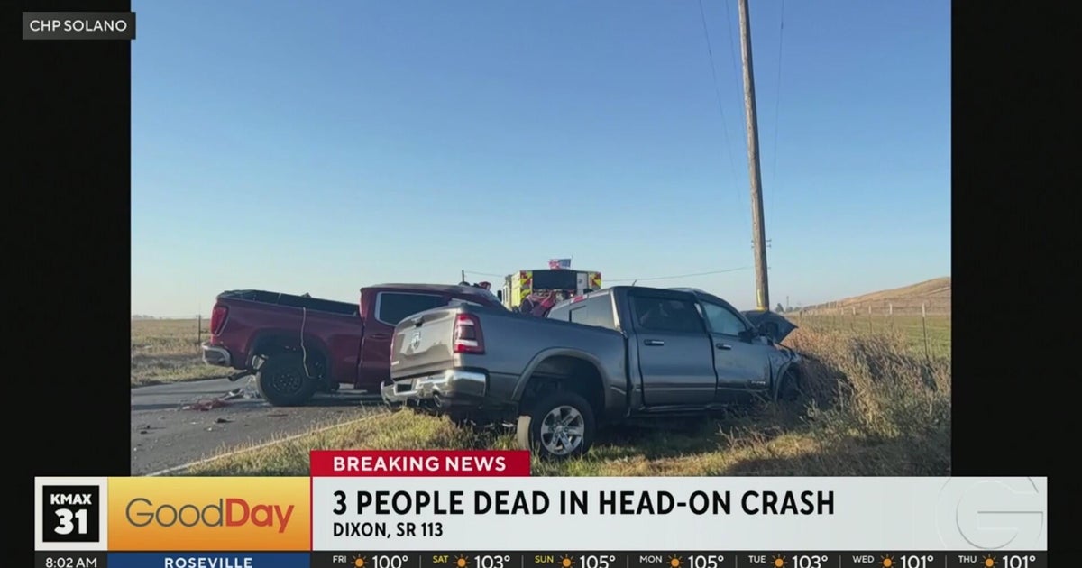 3 dead in head-on crash near Dixon